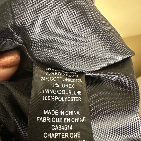 Autres Filles Women's Black Tweed Jacket with beautiful pearl buttons - Picture 11 of 11